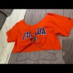 University of Florida UF Gators Chain Ring Tee